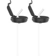 thumbnail image 2 of LAICAIW Bouchons de Remplacement Pliables pour Bouteilles d'Eau Noirs 2 Pcs, 2 of 4
