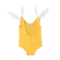 thumbnail image 3 of Fesfesfes Toddler Kids Baby Girls Lace Up Straps Swimsuit Solid Color Swimsuit Open Back One-piece Bathingsuit Swimdress, 3 of 9