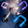 thumbnail image 4 of Tapones nasales para natación, cómodos protectores nasales de silicona, reutilizables, impermeables, pinzas nasales para natación, accesorios profesionales para natación, buceo y surf para adultos,, 4 of 5