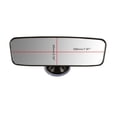 thumbnail image 2 of Universal Black Car Truck Mirror Interior Rear View Mirror with Suction Cup Rearview Mirror, 2 of 8