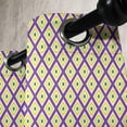 thumbnail image 2 of Ambesonne Mardi Gras Grommet Curtain Single Panel, Traditional Carnival, 50"x60", Purple Yellow Green, 2 of 5