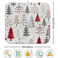 thumbnail image 6 of White Christmas Drying Mat for Kitchen Counter 16" X 18" Christmas Dish Drying Mat for Kitchen Decor Tree Xmas Drying Mats For Home Counter Drying Mats For Dishes Dish Mat Drying Mat, 6 of 8