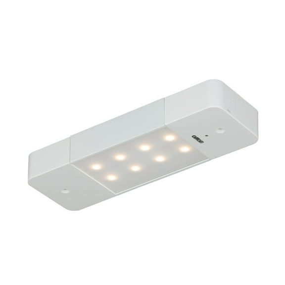 Vaxcel X0005 Smart Lighting LED Motion Under Cabinet Light, 8", White Finish