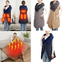 Viflosae Heated Blanket Electric Blanket Wearable Cover-purpose Heated Shawl Warm USB Heating Electric Heated Shawl