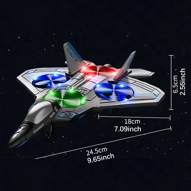 CoudarTitie Avión a Control Remoto de Fija Combinado con Avión RC Maniobras Acrobáticas Materiales Flexibles Anti-caídas Y Luces LED para Nocturno, Batería Azul 2 CoudarTitie Avión a Control Remoto de Fija Combinado con Avión RC Maniobras Acrobáticas Materiales Flexibles Anti-caídas Y Luces LED para Nocturno, Batería Azul 2