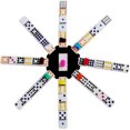 thumbnail image 4 of Classic Game, Bright Color-Dot Dominoes Set In Durable Tin Box, Domino Set Game With Circle Corners For Child Safety, 4 of 6