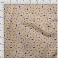 thumbnail image 3 of oneOone Cotton Poplin Pale Orange Fabric Candy Stick Kids Sewing Material Print Fabric By The Yard 56 Inch Wide, 3 of 4