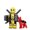 Jaune, variante sur NAOJIE Jouets de Construction, Flocons Cérébraux, Jouets Préscolaires, Blocs de Construction, Ensemble de Petits Blocs de Construction à Assembler, Jouets Portatifs pour Enfants, Confrontation de Personnages