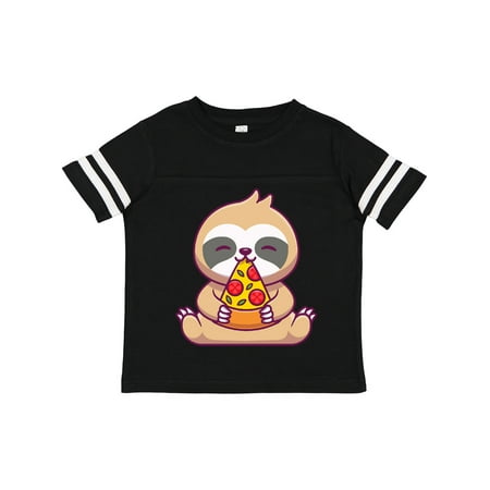 

Inktastic Sloth Pizza Gift Toddler Boy or Toddler Girl T-Shirt