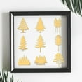 thumbnail image 5 of 9pcs 1.6x1.6 inch Golden Metal Stickers Pine Tree Metal Stickers Self Adhesive Stickers Forest Epoxy Stickers Tree Pyramid Sticker for DIY Scrapbooks Epoxy Resin Decoration, 5 of 7