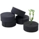 thumbnail image 2 of Ideal para clonación hidropónica y germinación de plantas, perfecto para clonadores y máquinas de bricolaje, juego de 50, collares de clonación de jardín de espuma de neopreno negro con 8, 2 of 5