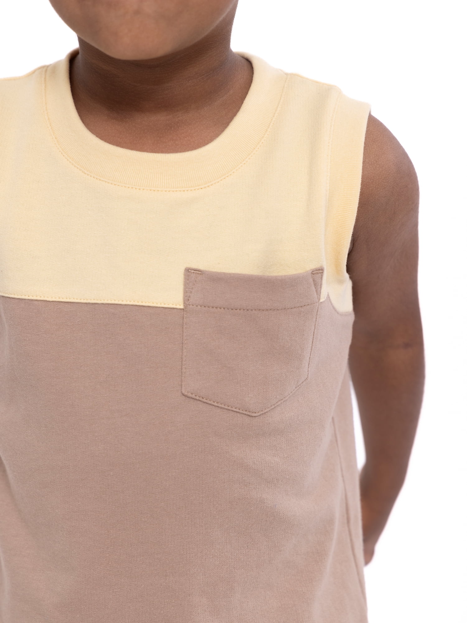 Wonder Nation Toddler Boys Tank Top and Shorts Set, 2-Piece, Sizes 12M-5T
