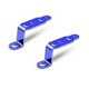 thumbnail image 1 of 2 piezas de espejo retrovisor para motocicleta, soporte de faro modificado, foco LED multifuncional, accesorios para coche eléctrico, soportes de extensión, azul, 1 of 5