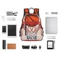 thumbnail image 4 of Fotbe Basketball Shot Mochila Ligera para Hombres y Mujeres - Duradera y Resistente al Agua, Ideal para Escuela, Trabajo, Viajes y Uso Diario, 4 of 7