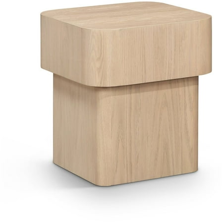 Meridian Furniture Oakmont Natural Oak Veneer End Table
