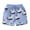 Light Blue, variant on HQiJIAN Toddler Girls Boys Kids Sport Cartoon Prints Casual Shorts Fashion Beach Cargo Pants Shorts Boys Shorts Sizes 2-3 Years