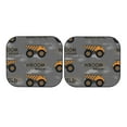 thumbnail image 7 of Naloa Construction Machines 2 Piece Foldable Car Sun Shades, Car Windshield Sunshade, Front Window Sunshade for Car, Truck, SUV - Large, 7 of 7