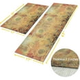 thumbnail image 4 of Boho Kitchen Rug Kitchen Floor Mats for in Front of Sink, Anti Fatigue Floor Mat for Kitchen, Padded Kitchen Mats for Standing and Boho Kitchen Matt for Standing for Kitchen Decor 17"X30"+17"X47", 4 of 6