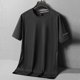 thumbnail image 4 of Camiseta de manga corta Thin Ice Silk para hombre: secado rápido, transpirable, agradable al tacto, nailon spandex ligero, estilo deportivo informal, tallas L-XXXXXL., 4 of 6