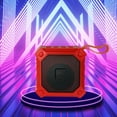 thumbnail image 7 of Nkmbld Outdoor Stereo Speakers Compact and Multifunctional Bluetooth Speaker Portable Wireless Audio Accessory for Street Vending and Night Markets, Red, 7 of 7