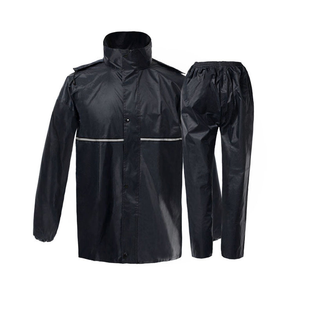 New Men Women 2 Piece Set Raincoat Adult Impermeable Rain Coat Jacket ...