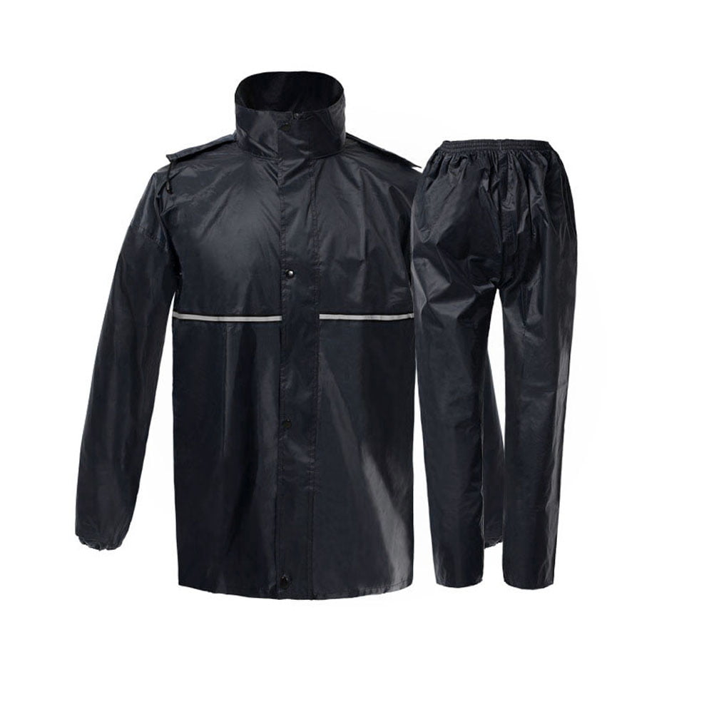 New Men Women 2 Piece Set Raincoat Adult Impermeable Rain Coat Jacket