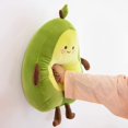 thumbnail image 2 of Christmas Stuff Avocado Plush Toys , Soft Novelty Food Shaped Throw Pillow, Cute Fruit Stuffed Doll is Gift for Girl Boy Friend, 2 of 3