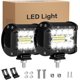 thumbnail image 1 of Led-pods, Nebelscheinwerfer, Aiprote 10,2 Cm Led-lichterleiste, Tauchfhige Led-bootslichter, Led-licht-pods, Off-road-beleuchtung, Led-flutfahrlichter, 1 of 5