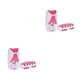 thumbnail image 1 of Dispensador automático Toystoory de ABS lavable Universal Montado en la pared para baño de Hotel soporte para cepillo Rosa 2piezas, 1 of 6