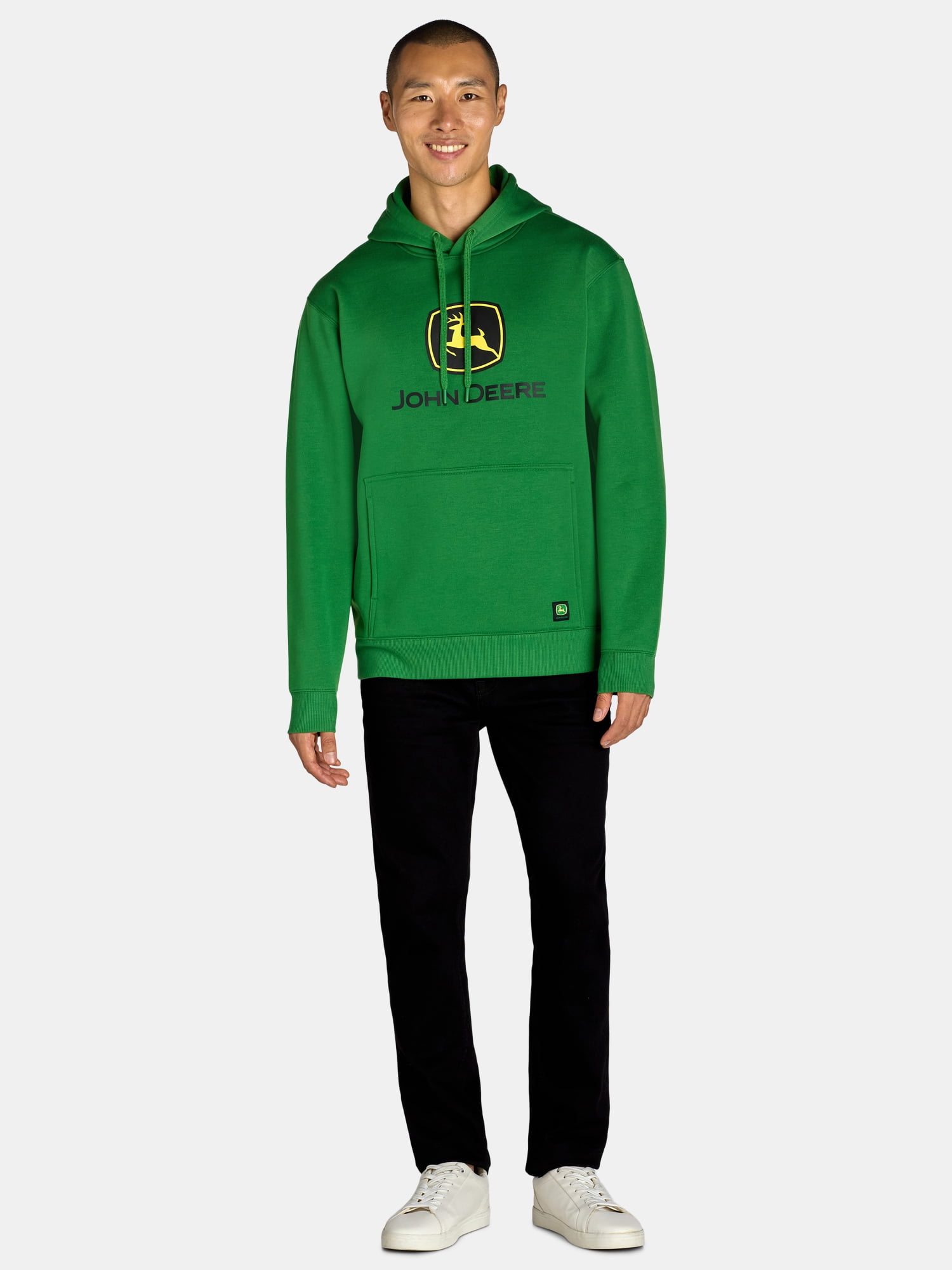 Felpa con cappuccio JAY-PI taglie grandi fino a 7XL, fleece nero JAY PI