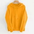 thumbnail image 3 of Fanxing Hoodies Under 10$ Womens Yellow Clearance 2025 Women Oversized Sweatshirt Trendy Boyfriend Hoodies Tops for Juniors Hooded Drawstring Pullovers, 3 of 6