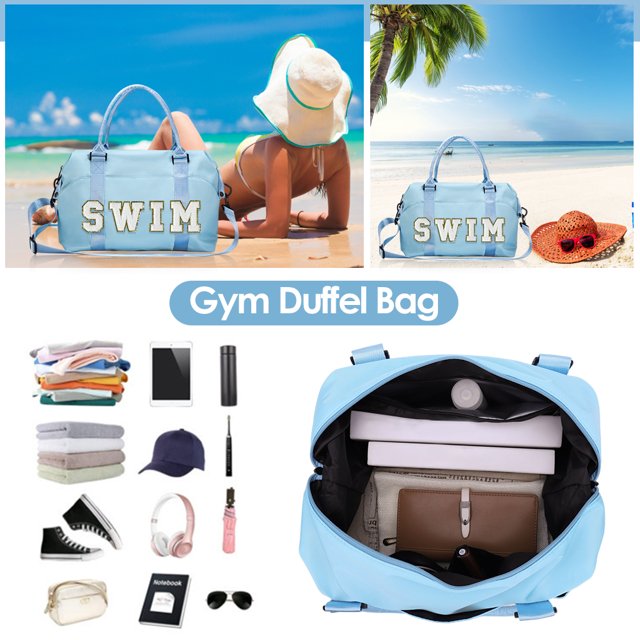 Bolsa De Ejercicios Bolsas de gimnasia portátiles Bolso de entrenamiento de fitness de gran capacidad de nylon a prueba de agua