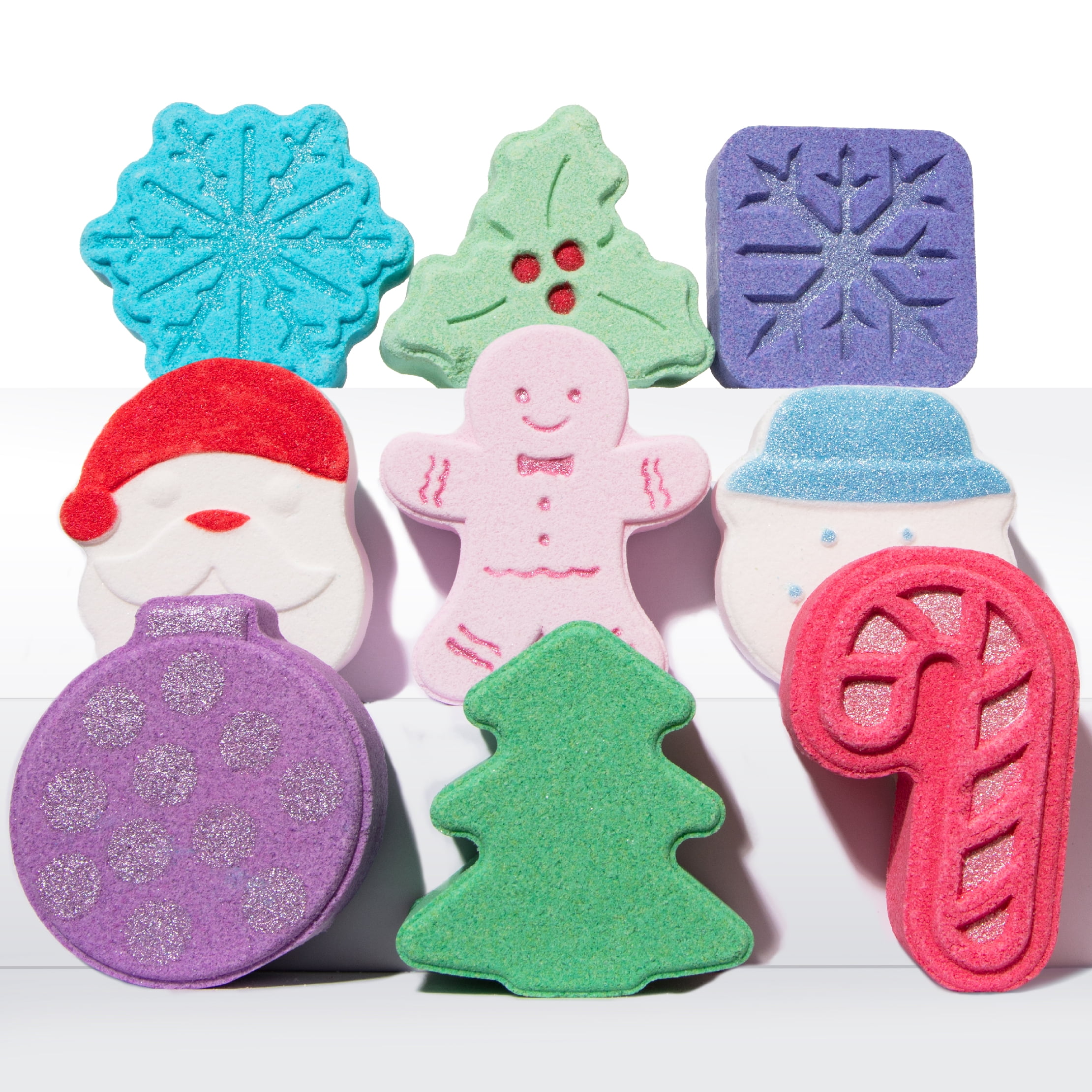 Hard Candy Festive Fizzmas Bath Bomb Gift Set – 9 Pieces