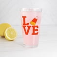 thumbnail image 3 of CafePress - Halloween Love Candy Corn - Pint Glass, Drinking Glass, 16 oz. CafePress, 3 of 4