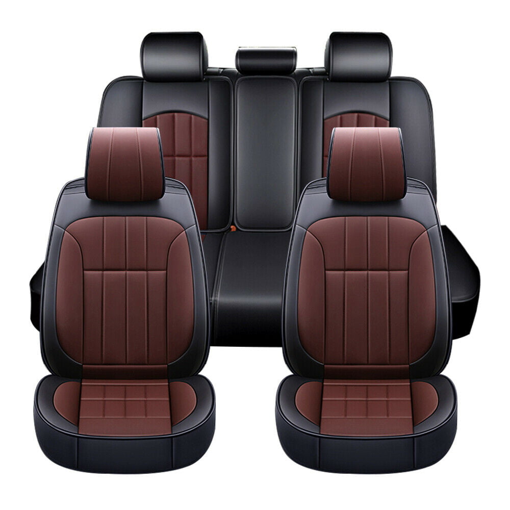 CHOICE OF 10 FABRICS Pair of Luxury MOTORHOME Seat Covers in Faux Fur DIAMOND GREY 