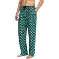thumbnail image 4 of Top-kevin Multi- Dragon Scales Pajama Pants for Men PJs Bottoms Sleep Lounge Pants with Pockets, 4 of 12
