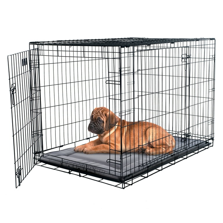 JOEJOY Dog Bed Crate Pad, Ultra Soft Calming Dog Crate Bed Washable  Anti-Slip Kennel Crate Mat for Medium Small Dogs, Dog Mats for Sleeping and  Anti