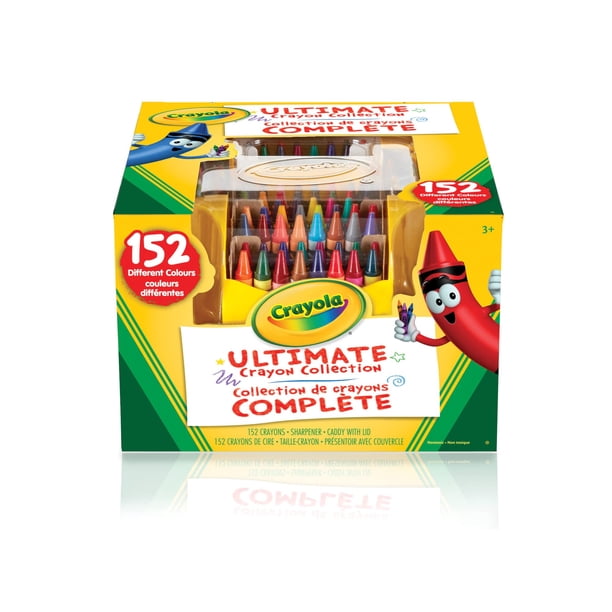 Crayón Crayola Ultimate con tapa y sacapuntas, 152 crayones