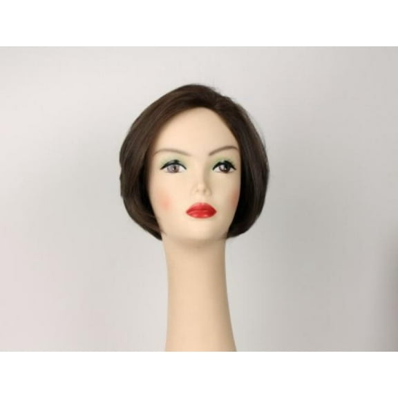 European Human Hair Freeda Wig Ash Brown Dorothy Size Large