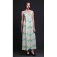 thumbnail image 2 of Bimba Tie-Dye Women Printed Sleeveless Long Maxi Strappy Bohemian Beach Dress-X-Large, 2 of 6
