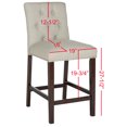 thumbnail image 6 of Safavieh Norah Counter Stool, 6 of 7