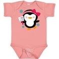 thumbnail image 3 of Inktastic Penguin Girl Snowflakes Girls Baby Bodysuit, 3 of 5
