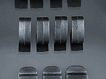 Kuryakyn 8009 ISO Small Replacement Peg Pad, Set of 8