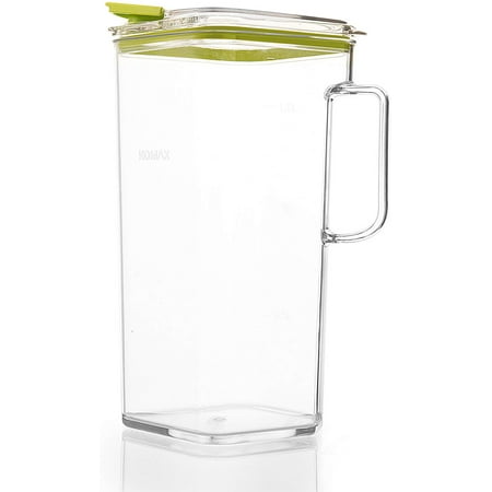 Komax 1.8-quart Water Pitcher With Lid Clear Tritan Plastic