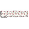 thumbnail image 3 of Cat Fabric by the Yard, Scandinavian Style Kitten Family Love Berries and Flowers on Plain Backdrop, Upholstery Fabric for Dining Chairs Home Decor Accents, White and Multicolor by Ambesonne, 3 of 5
