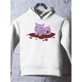 thumbnail image 3 of Hippo In The Mud Hoodie Toddler -Image by Shutterstock,  5 Toddler, 3 of 4