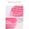 thumbnail image 3 of Makeup Brush Cleaning Bowl Silicone Brush Washing Cup Cleaning Storage Box Powder Puff Holder Drying Rack Organizer for Cosmetic Tools Home Beauty Desk Countertop, 3 of 5