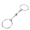thumbnail image 5 of Stainless Steel Horse Ring Snaffle Bit Hollow Jointed Mouth for Equestrian Supplies, 5 of 5