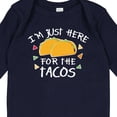 thumbnail image 4 of Inktastic I'm Just Here for the Tacos Cinco De Mayo Boys or Girls Long Sleeve Baby Bodysuit, 4 of 5