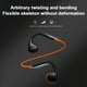 thumbnail image 2 of Auriculares Lenovo Thinkplus X7 Auriculares de conducción ósea Auriculares inalámbricos BT Deportes abiertos Ciclismo Tipo de oreja colgante, 2 of 8